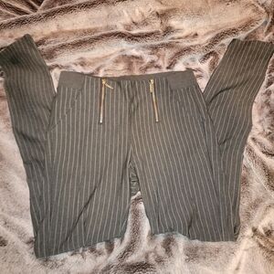 Pinstripe Skinny Pants
